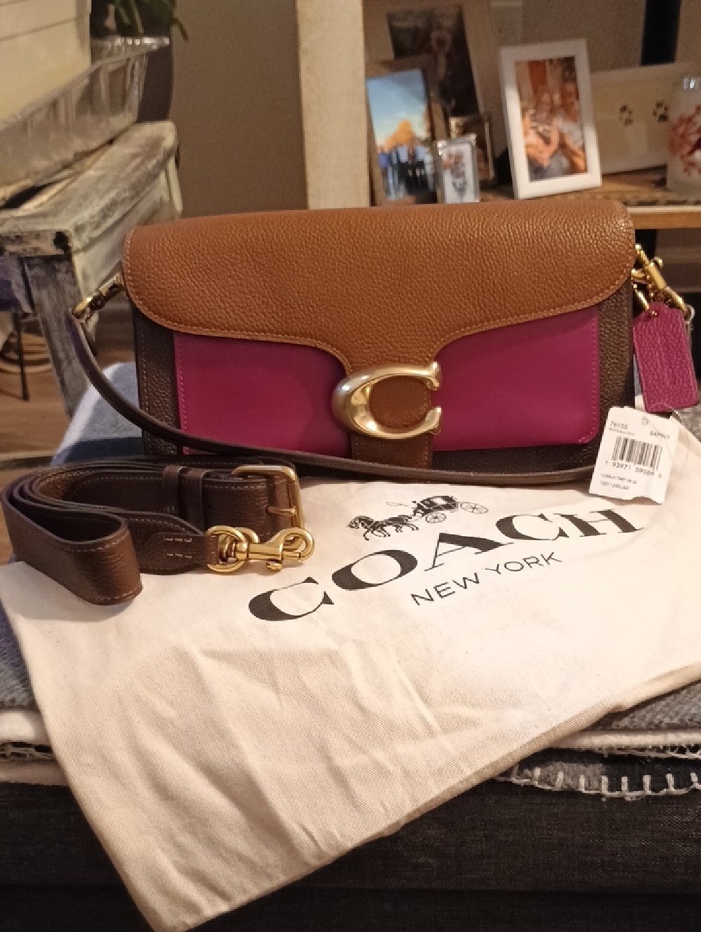 COACH Colorblock Tabby